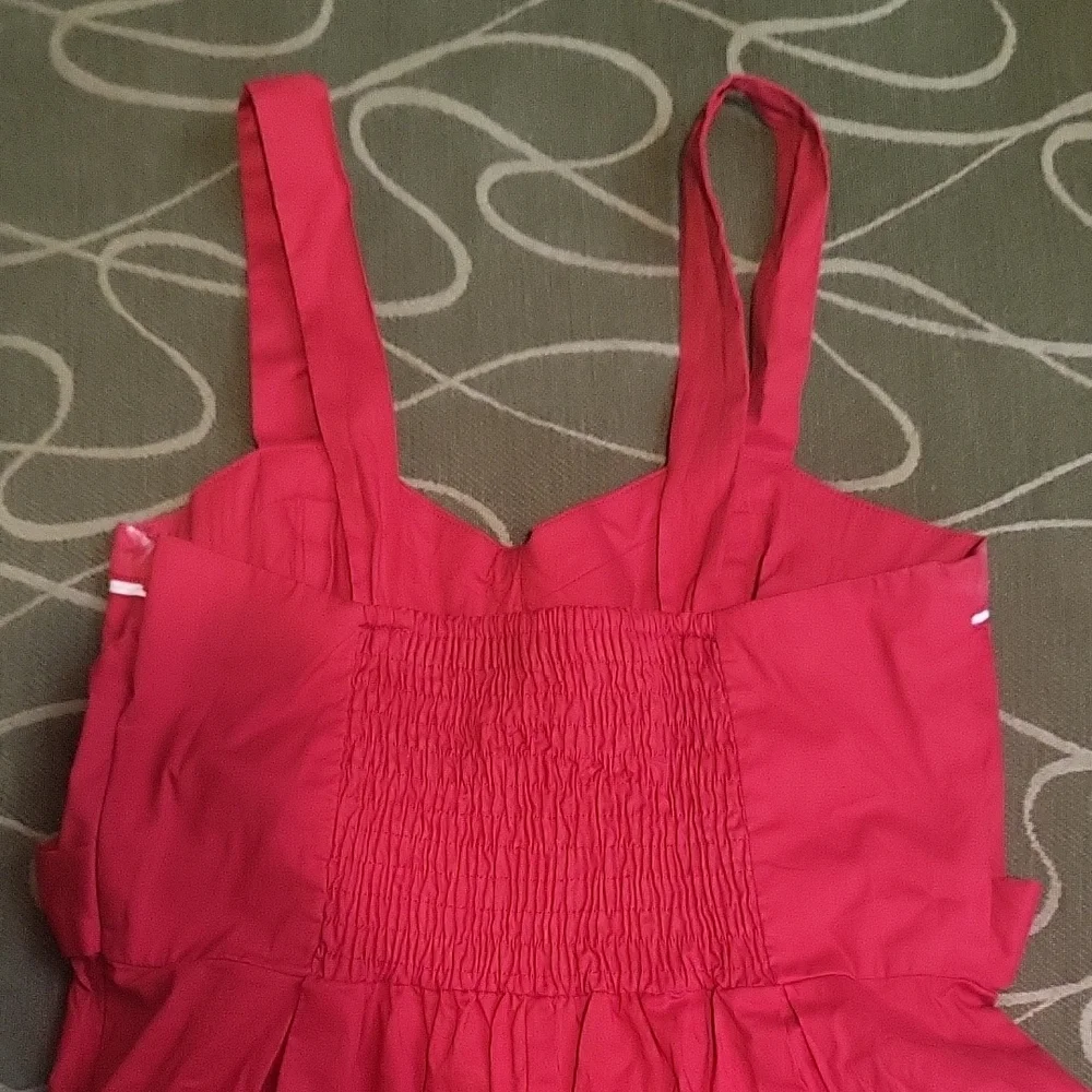 Modern Love Red Dress - Picture 5 of 9